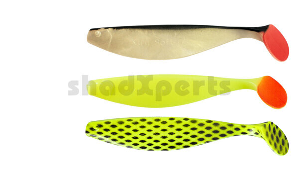 Shadxperts Xtrasoft Nature 6 Shad – 2 Esche Soft Bait Da 16 Cm Per Luccio, Pesca In Acqua Dolce