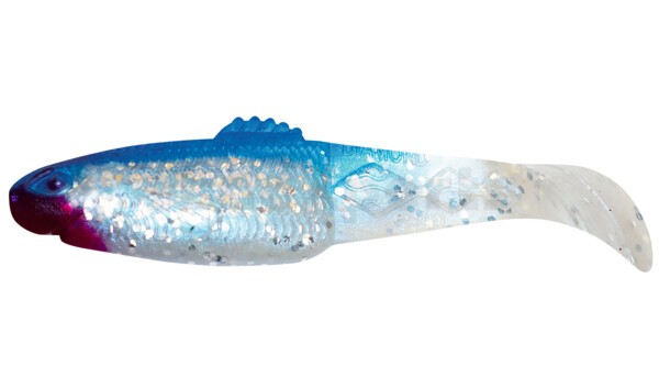 001413047 Diamond Shad 5" (ca. 13,5 cm) bluepearl-glitter / blue