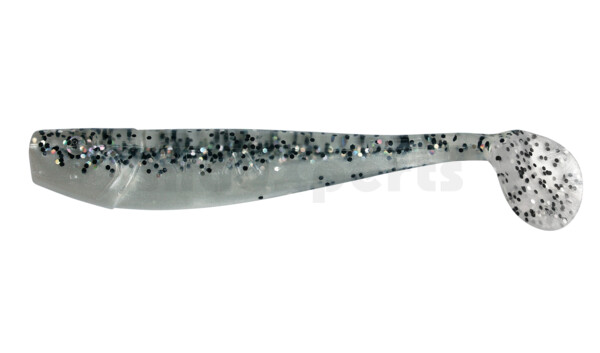 002011B004 King-Shad 4" (ca. 11,0 cm) pearlwhite / clear salt´n pepper flake