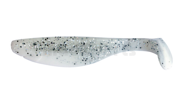 000214B008 Kopyto-River 5" (ca. 13,0 cm) white / clear salt´n pepper flake