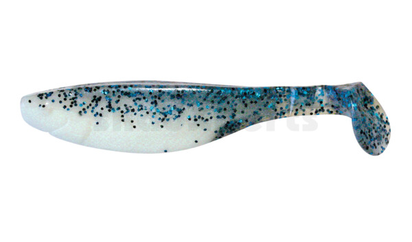 000214B078 Kopyto-River 5" (ca. 13,0 cm) white / clear blue-glitter