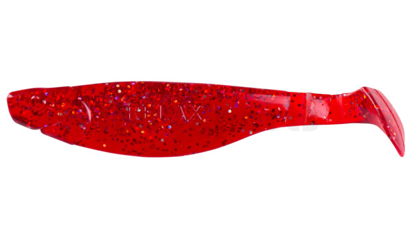 000214075 Kopyto-River 5" (ca. 13,0 cm) rot transparent Glitter
