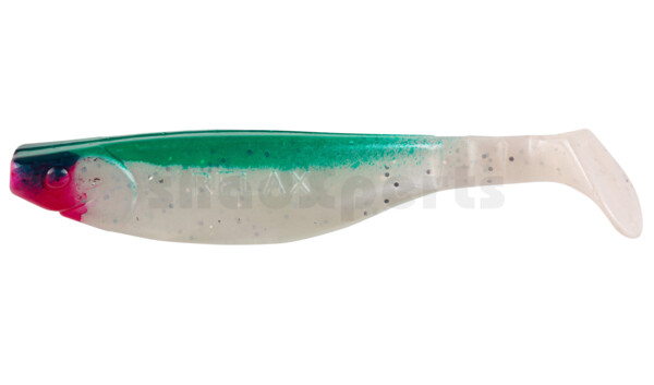 000214140 Kopyto-River 5" (ca. 13,0 cm) pearlwhite-glitter / turquoise