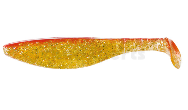 000216079 Kopyto-River 6" (ca. 16,0 cm) clear gold-glitter / red