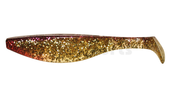 000216081 Kopyto-River 6" (ca. 16,0 cm) klar gold-Glitter / purpur