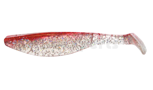000216084 Kopyto-River 6" (ca. 16,0 cm) clear silver-glitter / red
