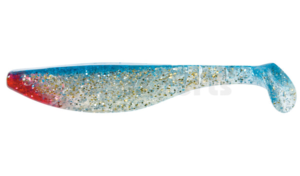 000216085 Kopyto-River 6" (ca. 16,0 cm) clear silver-glitter / blue
