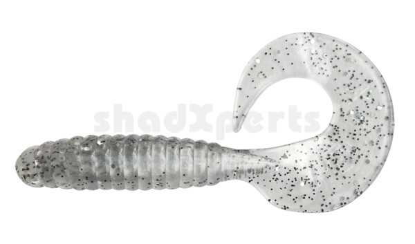 000508B004 Twister 4" laminiert (ca. 8,0 cm) pearlwhite / clear salt´n pepper flake