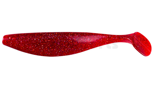 000423075 Xtra-Soft 9" (ca. 23,0 cm) rot transparent Glitter