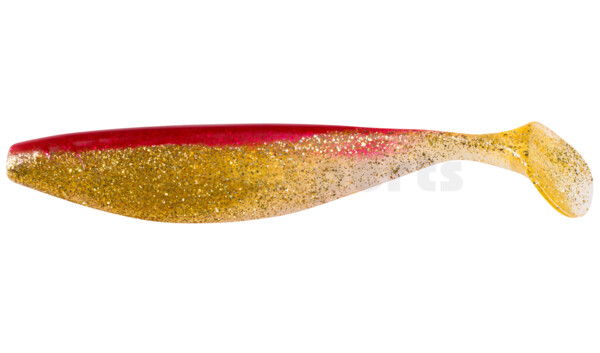 000423079 Xtra-Soft 9" (ca. 23,0 cm) clear gold-glitter / red