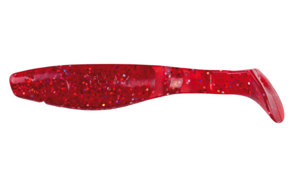 000211075 Kopyto-Classic 4" (ca. 11,0 cm) rot transparent Glitter