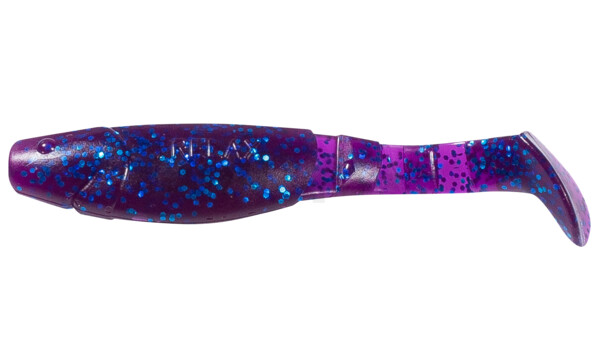 000211110 Kopyto-Classic 4" (ca. 11,0 cm) clear-purple-electric-blue-glitter