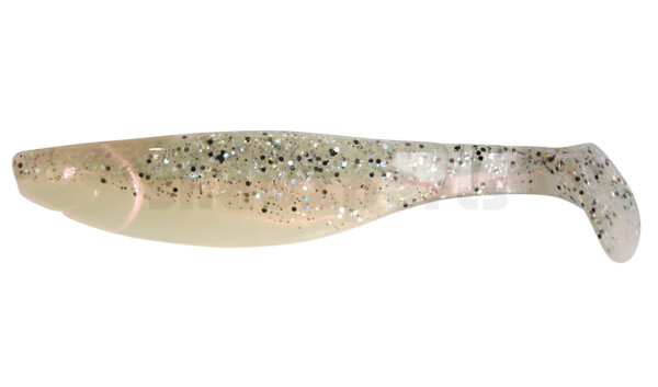 000214B306 Kopyto-River 5" (ca. 13,0 cm) pearl / clear salt´n pepper flake