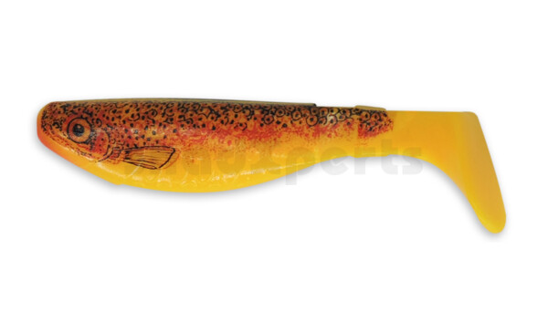000208060F Kopyto-Nature 3" (ca. 8,0 cm) yellow / browntrout