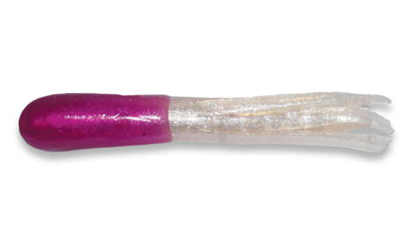 001604015 Crappie Tube 1.5" (ca. 3 cm) Purple/Pearl