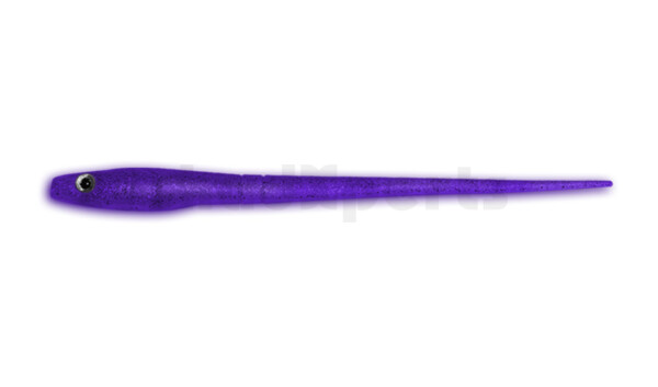 007018110 Lancon ZX 7" (ca. 18cm) violett-transparent-Glitter
