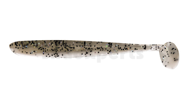003413B008 Bass Shad 4,5“ (ca. 13 cm) reinweiss / klar salt´n pepper Glitter
