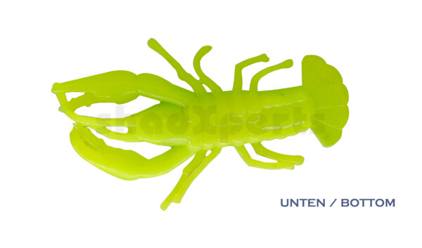 002306CF-09 Baby Crawfish 2" (6,5cm) silk-green-glitter