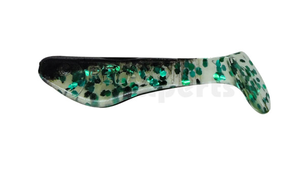 000235286 Kopyto-Classic 1" (ca. 3,5 cm) clear green-Jumboglitter  / black