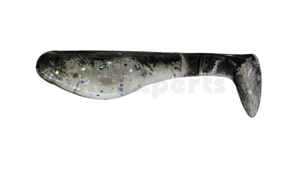 000235065 Kopyto-Classic 1" (ca. 3,5 cm) clear silver-glitter / black