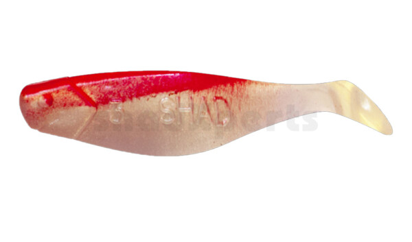 000408027 Shad 3" (ca. 8,0 cm) goldpearl / red