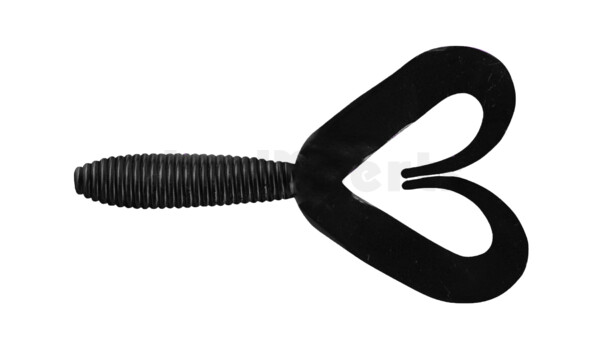 000607DT-029 Twister 3" Doubletail regulär (ca. 7,0 cm) black