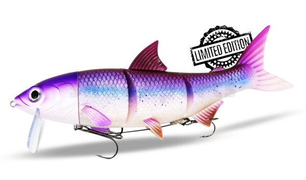 HYRO35PL RenkyOne - Hybrid Fishing Lure 12" (ca. 35cm) slow sinking im Hartschalenblister Purple Lady