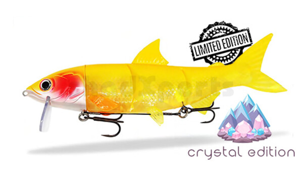 HYRO25OCR RenkyOne - Hybrid Fishing Lure 10" (ca. 25 cm) slow sinking Orange Crystal