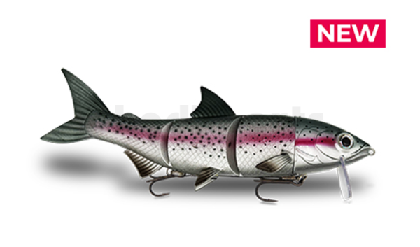 HYRO25STR RenkyOne - Hybrid Fishing Lure 10" (ca. 25 cm) slow sinking Silver Trout