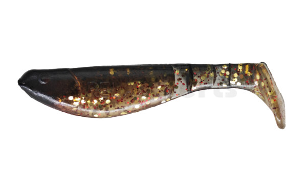 000207078 Kopyto-Classic 2,5" (ca.7,0 cm) clear gold-glitter / black