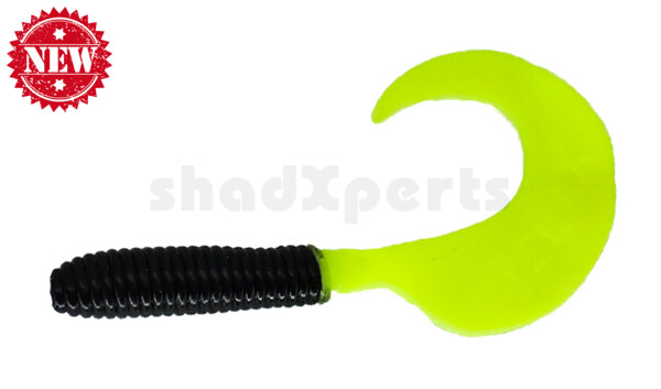 000606029F Twister 2,5" (ca. 6,0 cm) schwarz / fire tail