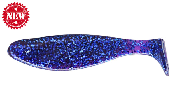 000310110 Jankes 4" (ca. 11,0 cm) violett-clear-glitter