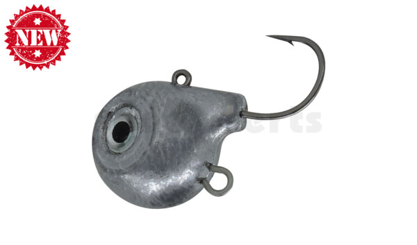 TUFBNA10040 Fire Ball Natural Live Bait Hooks mit Augen Größe: 1/0, Gewicht: 40 g