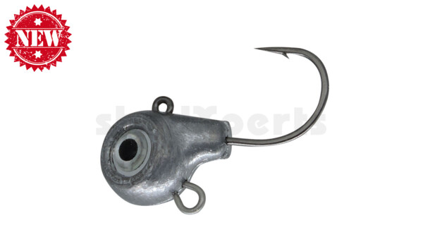 TUFBNA20015 Fire Ball Natural Live Bait Hooks mit Augen Größe: 2/0, Gewicht: 15 g