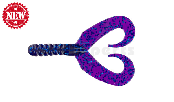 005307165 BBB Double Tail 3" (7,5 cm) Electric Grape