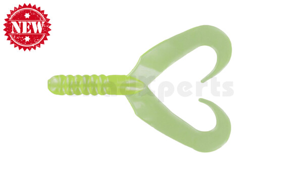 005307B005 BBB Double Tail 3" (7,5 cm) Chartreuse Pearl