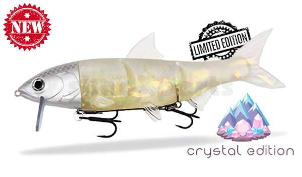 HYRO25DCR RenkyOne - Hybrid Fishing Lure 10" (ca. 25 cm) slow sinking Diamond Crystal