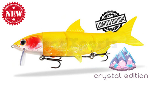 HYRO25OCR RenkyOne - Hybrid Fishing Lure 10" (ca. 25 cm) slow sinking Orange Crystal