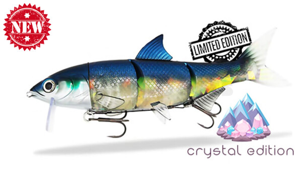 HYRO25BCR RenkyOne - Hybrid Fishing Lure 10" (ca. 25 cm) slow sinking Blue Crystal