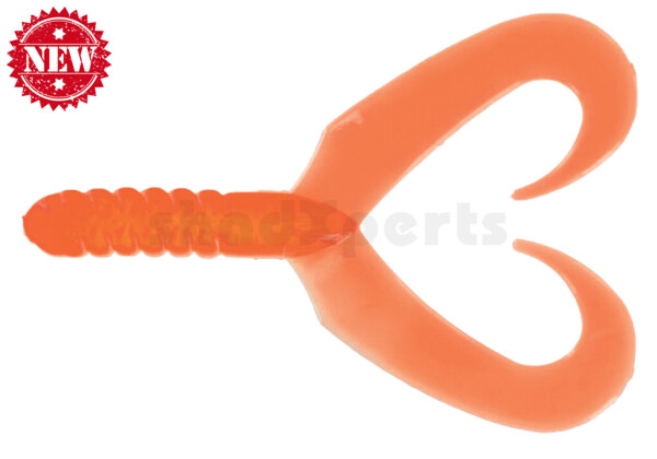 005307403 BBB Double Tail 3" (7,5 cm) orange / fluogelb