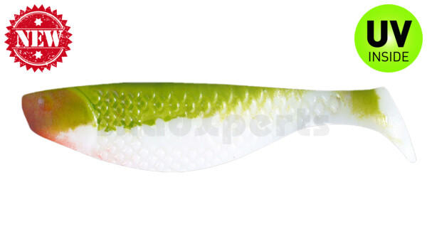 000108004 Aqua 3" (ca. 8,0 cm) white / green