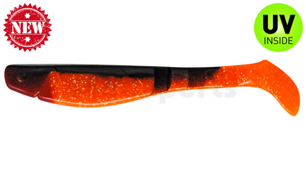 000220074 Kopyto-Classic 8" (ca. 20,0 cm) orange-glitter / black