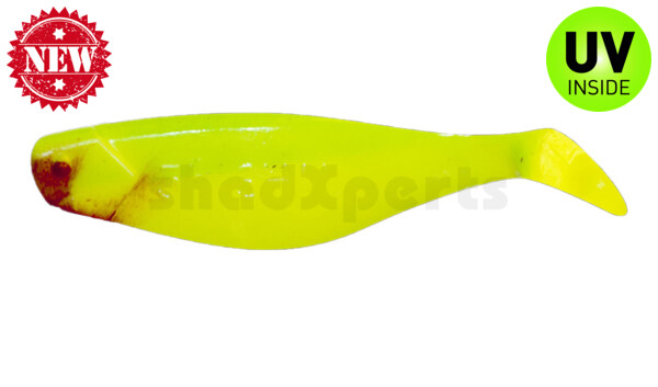 000408058 Shad 3" (ca. 8,0 cm) fluogelb / grün