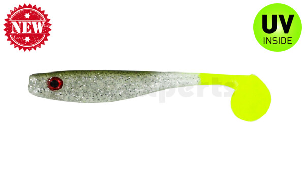 004109024 Suicide Shad 3.5" (ca. 9 cm) chicken on a chain glow