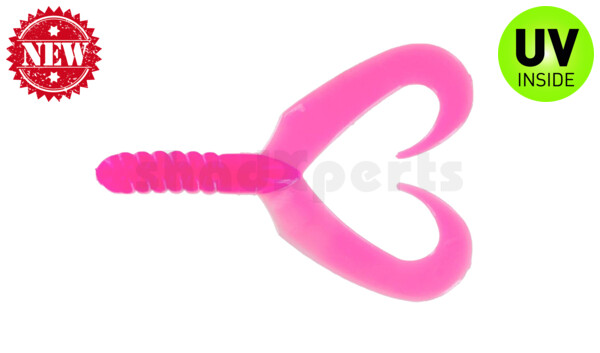 005307B320 BBB Double Tail 3" (7,5 cm) Pink White