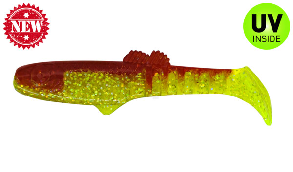 005013068 Montana 4,5" (ca. 12,5 cm) grün(chartreuse)-Glitter / rot