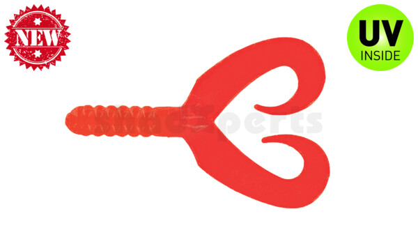 005307095 Twin Tail Grub 2,75" (7,5 cm) japanrot