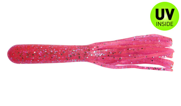 001613042 Magnum Tube 5" (ca. 12,5 cm) hot-pink-glitter