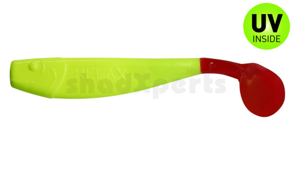 002011055RT King-Shad 4" (ca. 11,0 cm) fluogelb / red tail