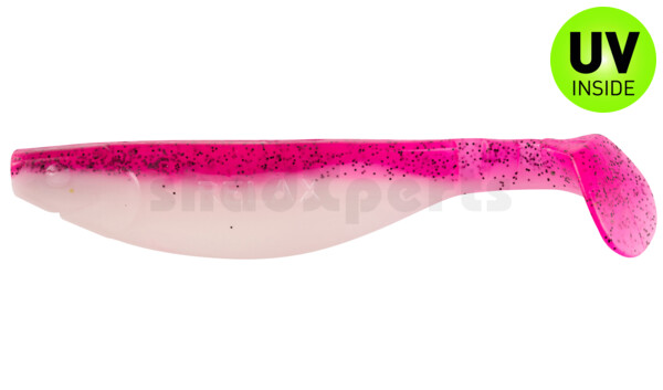 000214B320 Kopyto-River 5" (ca. 13,0 cm) reinweiss / hot pink Glitter